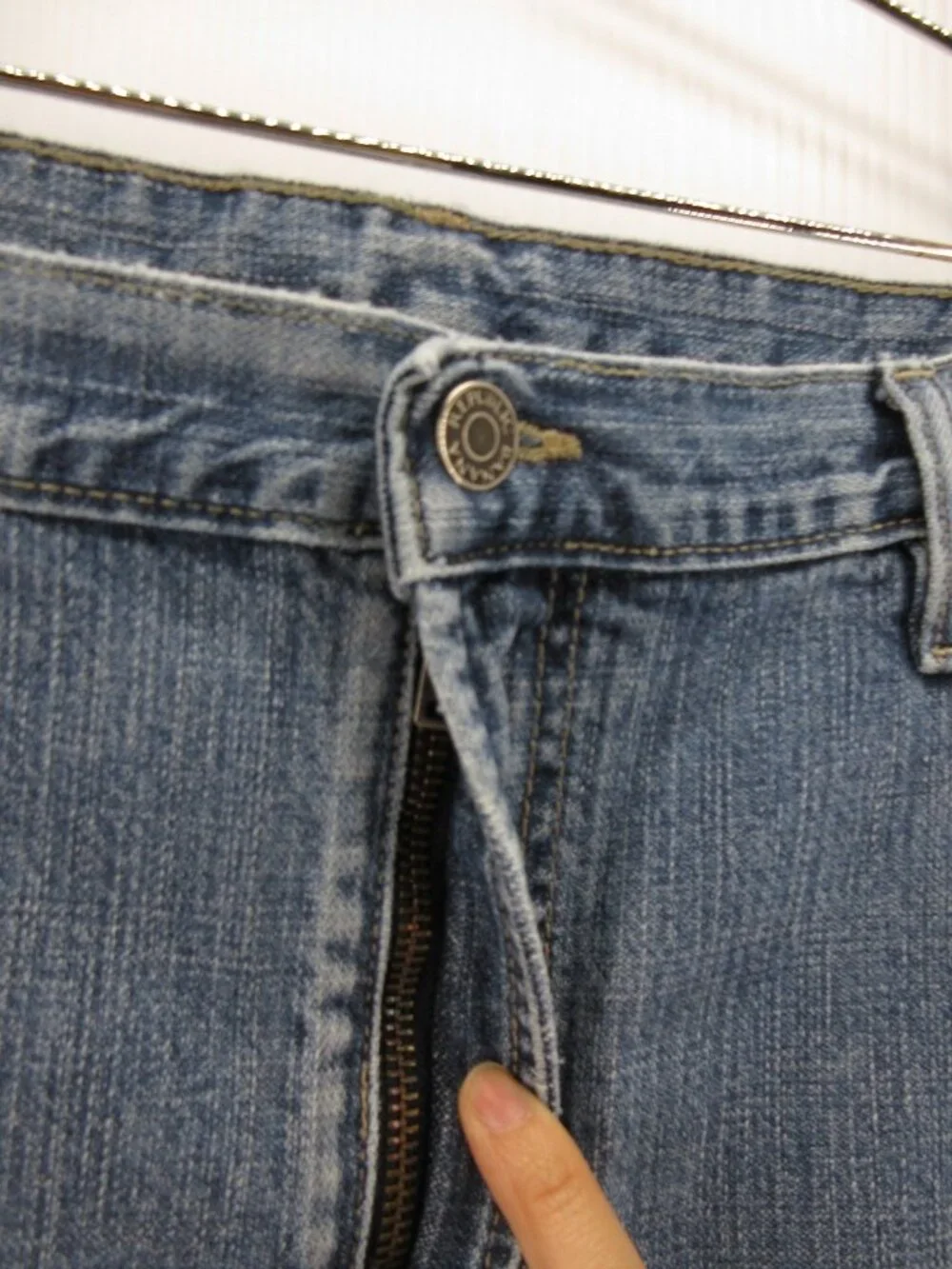 Banana Republic Jeans 44 Straight Leg Denim Pants Y2K Regular Cotton